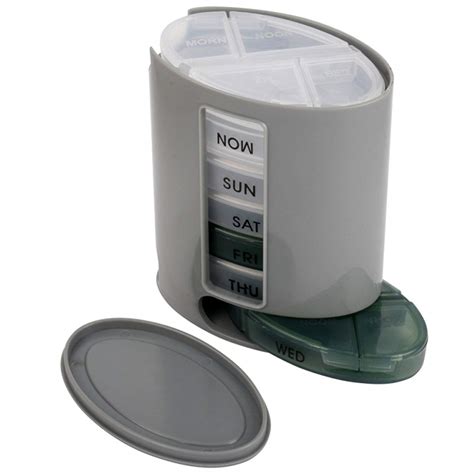 NIVYASRA-NSS Day Weekly Tablet Medicine Storage Box with 4 Compartments ...