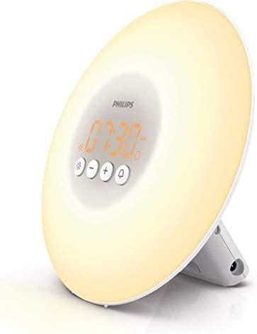 Buy Philips Wake-Up Light Alarm Clock with Sunrise Simulation, White ...