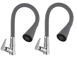 Jazz Swan Neck Tap Faucet| Swan Neck Tap with Flexible Silicon Spout ...