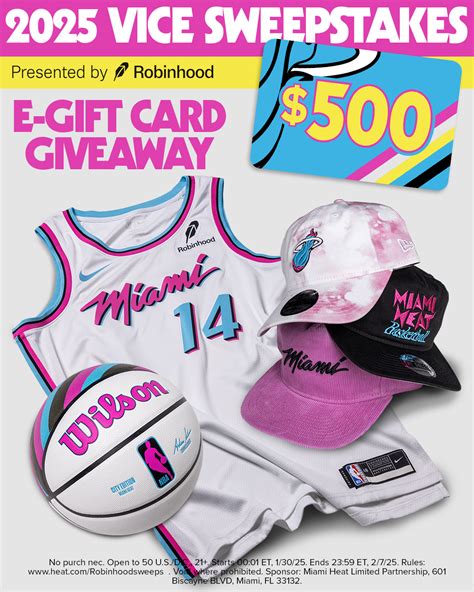 Miami HEAT | #Robinhood is hooking up 9 lucky HEAT fans with $500 to ...