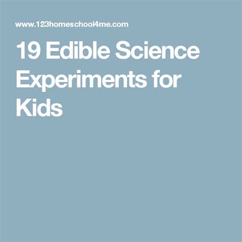 Edible Science Experiments 的图像结果