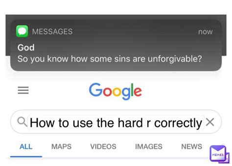 How to use the hard r correctly | @NoobsnWalls | Memes