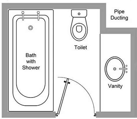 Washroom Layout Design 的图像结果
