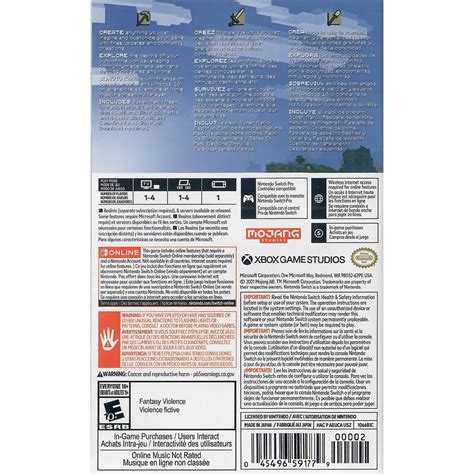 Minecraft Nintendo Switch 的图像结果