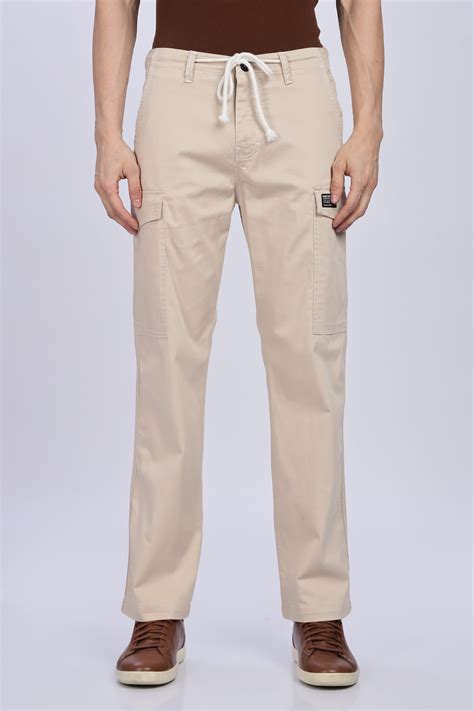 Men's Cream cargo pants – St.Jones