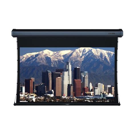 Liberty Grandview 133" (16:9) Cyber Series Tab-Tension Screen with HD ...