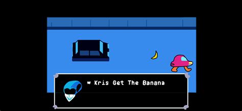 Kris get the banana (redrawn) : r/Deltarune