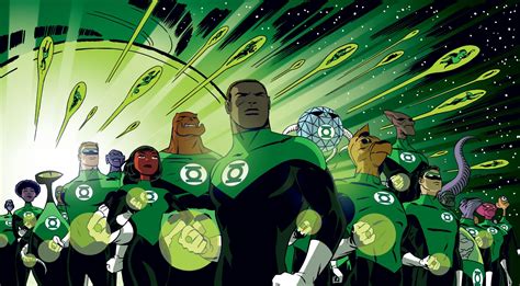 Download Comic Green Lantern Corps 4k Ultra HD Wallpaper by Darwyn Cooke