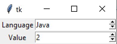 Image result for Spin Box Python