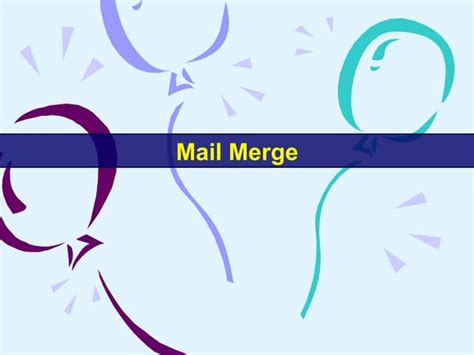 Image result for Mail Merge Process