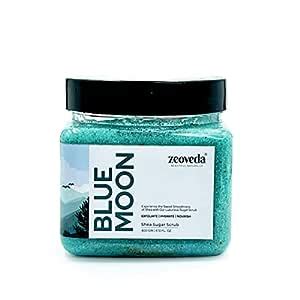 Buy Zeoveda Luxury Face & Body Shea Sugar Gel Based Scrub | Blue Moon ...
