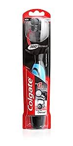 Colgate 360 Charcoal Battery Powered Electric Toothbrush for adults ...