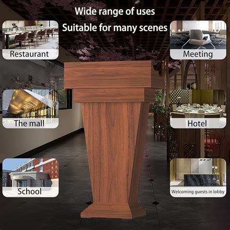 ZOCWJK Presentation Lectern Stand,Presentation Lectern,Wood India | Ubuy