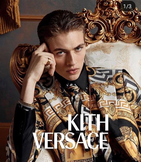 Lucky Blue Smith by Pierre Toussaint for Kith X Versace | Lucky blue smith, Lucky blue, Male models