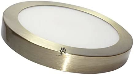 Buy Mufasa 12 Watts 20CM Black Gold Cylindrical Shape Hanging Spot ...