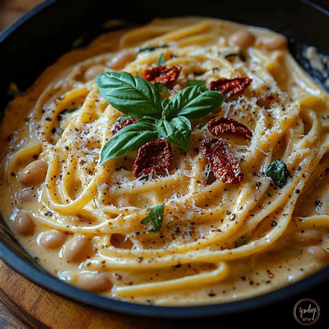 Creamy Tuscan White Bean Pasta: A Culinary Delight - dishesdaily.com