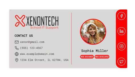 How to Code an HTML CSS Email Signature 的图像结果