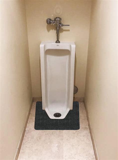 Square Nose, Floor Mount Antimicrobial Urinal Mat - WizKid Products