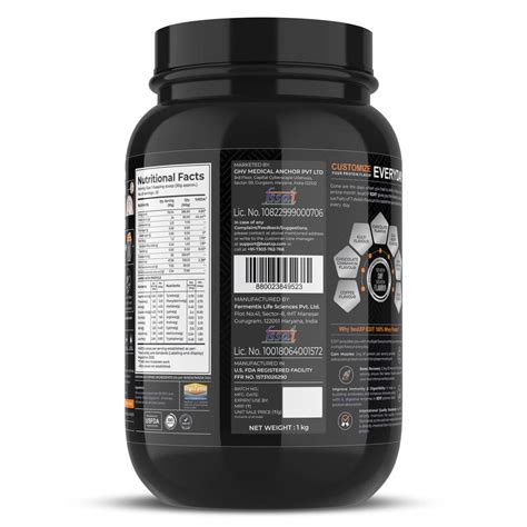 Buy BEATXP EDIT 100% WHEY PROTEIN POWDER 1KG, 33 SACHETS OF 7 DIFFERENT ...