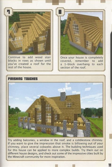 Image result for Minecraft Tutorial House From Book