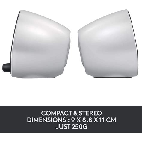 Logitech Z120 Compact USB Powered Speakes (2 Watt/ for Laptop & Desktop)