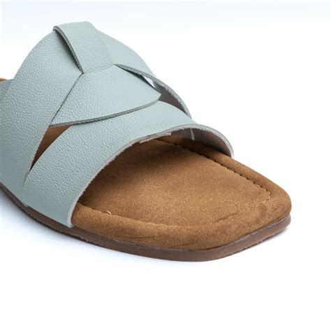 Criss Cross Flats - Mint Green – Dapperfeet