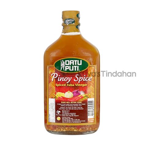 Datu Puti Pinoy Spice - Spiced Tuba Vinegar 375ml