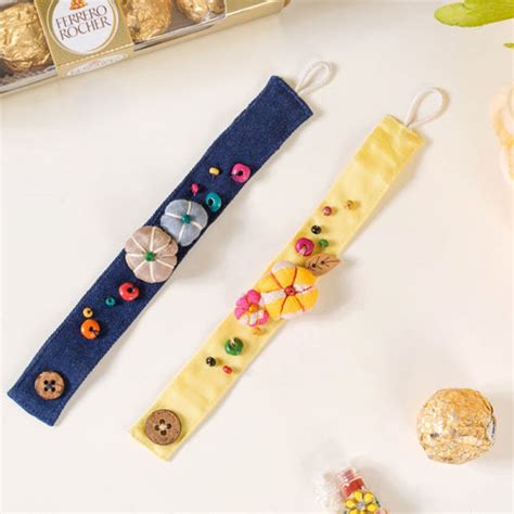 Home Decor Rakhi Hamper Set Of 6 | Nestasia