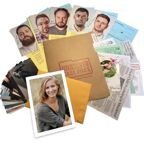 Unsolved Case Filesashcroft Harmony Cold Case Murder Mystery Game Can ...