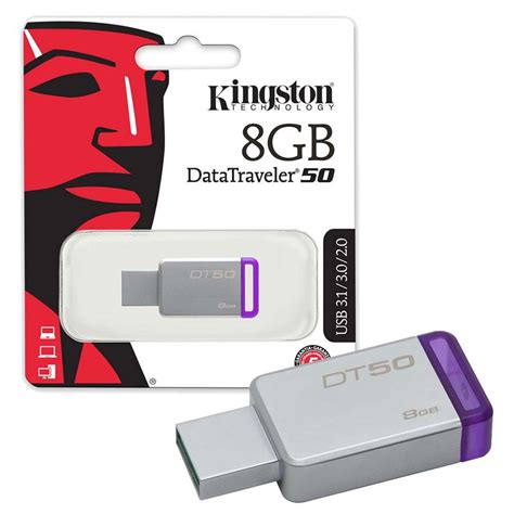 KINGSTON 8GB DT50 USB 3.0 Flash Drive | Taipei For Computers - Jordan