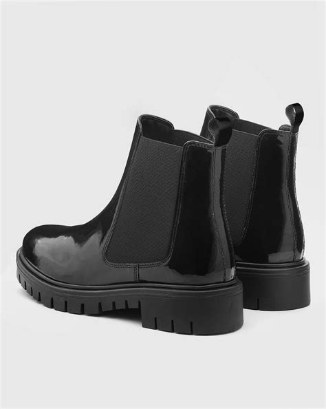 Adorly Classic Patent Chelsea boots – ADORLY | New Collection Online