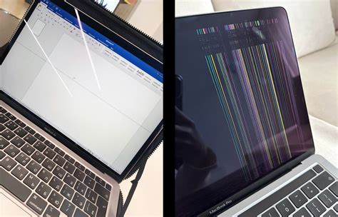 Артефакты на экране MacBook: почему появляются полосы, пятна и что с ...