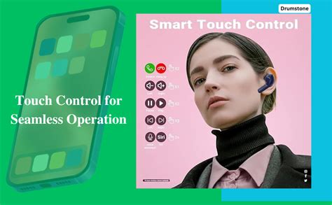 Drumstone 𝐁𝐔𝐘 𝐎𝐍𝐄 𝐆𝐄𝐓 𝐎𝐍𝐄- T6 Wireless Earbuds with Touch Control –Dual ...