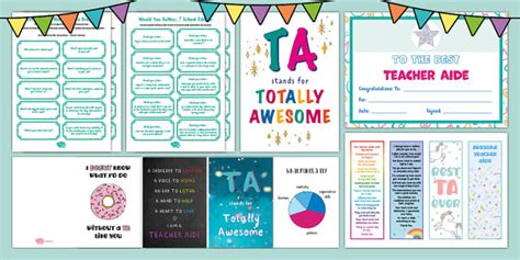 Totally Awesome TA Pack | Twinkl Party (teacher made)
