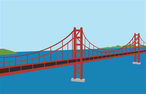 Golden Gate Bridge Clip Art Image - ClipSafari