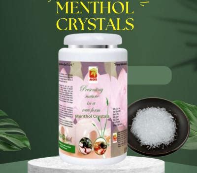Menthol crystals Bold bulk supplier IP BP and USP