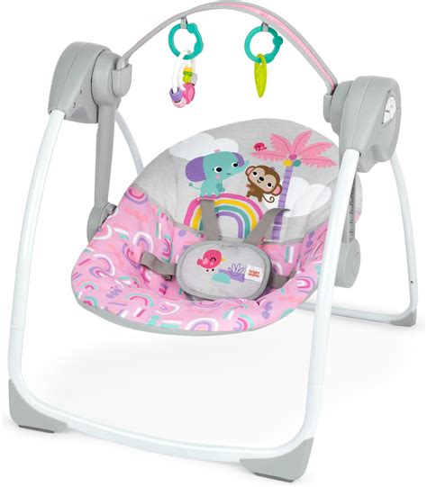 Amazon.com: Fisher-Price Deluxe Take-Along Swing & Seat Mocha Swirl ...