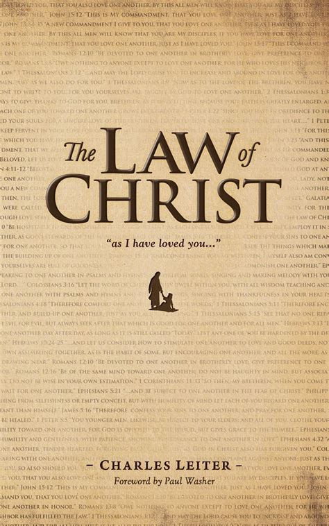 The Law of Christ: Charles Leiter: 9780984031801: Amazon.com: Books
