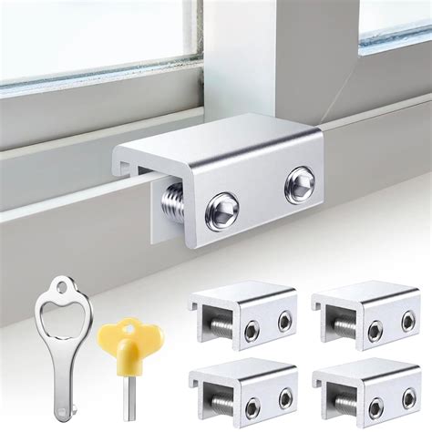 Sliding Window Locks (1 Sets), Security Window Locks with Keys ...