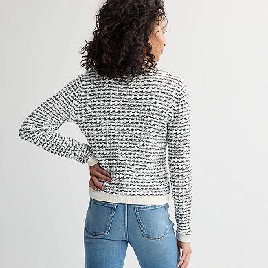 Women's Industry Button Front Sweater Jacket