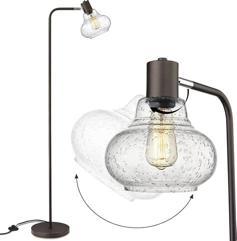 Buy ELYONA Farmhouse Standing Light?Tall Pole Lamp with Adjustable ...