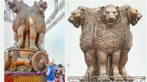 क्या अशोक स्तंभ के डिजाइन में बदलाव किया जा सकता है, क्या कहता है कानून ...