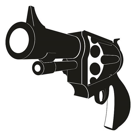 Clip Art Of A 9mm Gun Illustrations, Royalty-Free Vector Graphics ...