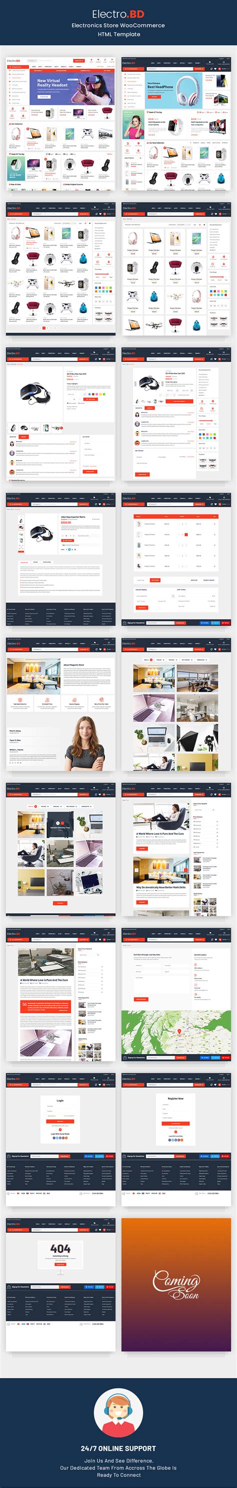 Image result for HTML CSS JavaScript Elictronics Templates