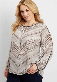 Image result for Plus Size Chiffon Tops