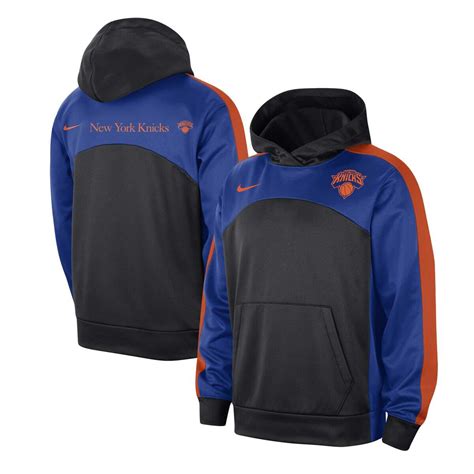 Nike Blue New York Knicks Authentic Starting Five Force Performance ...