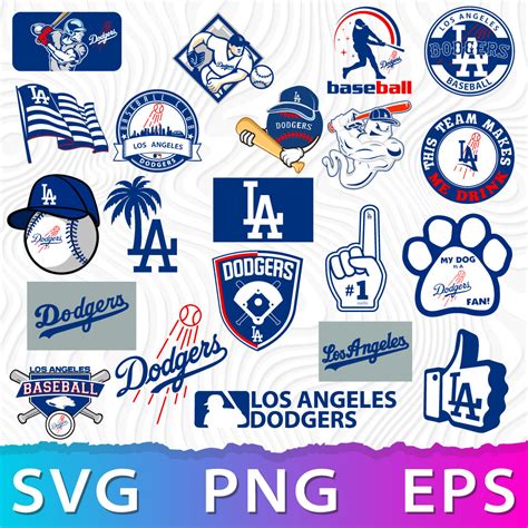 History Of Dodgers Logo - Printable Free Templates