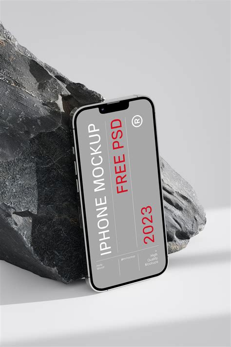 iPhone based on Rock Free Mockup PSD | Free Mockup World