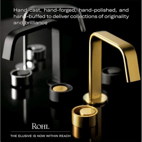 Rohl Tenerife 1.2 GPM Single Hole Lavatory Faucet in Polished Nickel ...