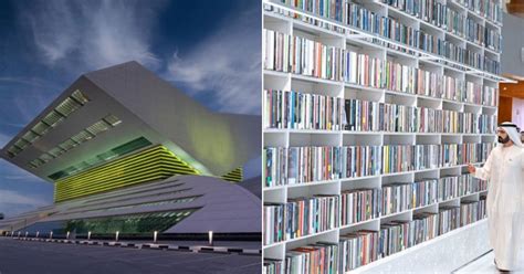 Take A Look At, Dubai New Library That Has More Than 1 Million Printed ...
